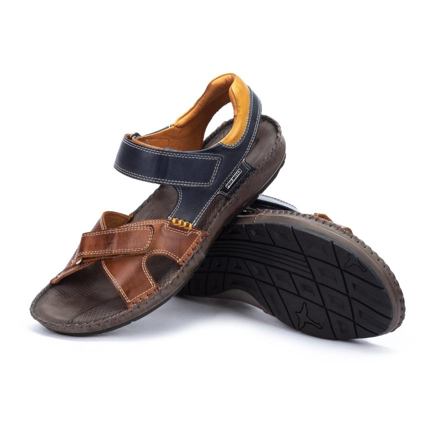 Men's Pikolinos TARIFA Sandals Multicolor | NZ G920183